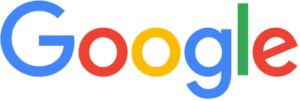 Google logo with the letters “G,” “o,” “o,” “g,” “l,” and “e” colored in blue, red, yellow, blue, green, and red respectively—perfect for anyone in the Bay Area seeking a unique wallpaper installation from a trusted contractor.